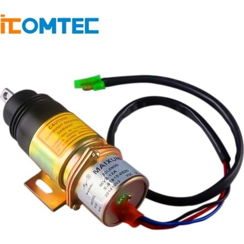 Wholesale fuel shut off solenoid MV2-17A x-81810-0520+fast&cheap shipping,24V