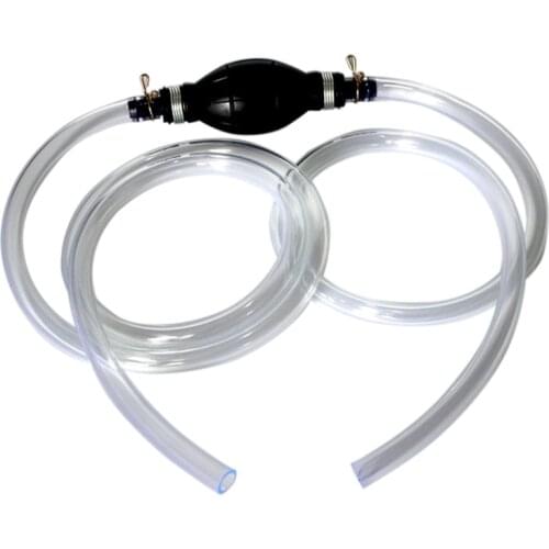 Useful Fuel Liquid Transfer Pump Manual Hand Pump Suction Oil Water Petrol Fuel Liquid Transfer Pump Pipe