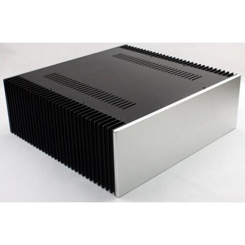 WA68 Full aluminum amplifier chassis / Pure stage / Class A amplifier / AMP Enclosure / case / DIY box (430*150*412mm)
