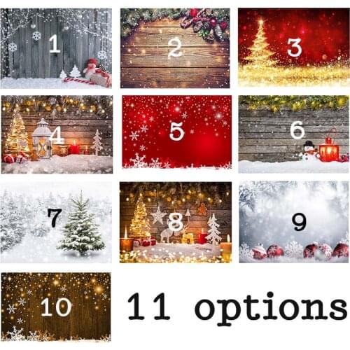 Christmas Photography Backdrops Winter Snow Baby Newborn Photo Booth Backgrounds for Photocall Studio Photographic Vinyl Fabric