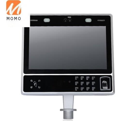 Fingerprint reader temperature reader biometric camera face recognition right angle mount 7.1 system