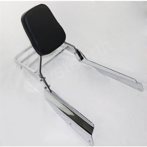 Rear Sissy Bar Backrest w/Luggage Rack For Honda VTX1300 VTX 1300 N R S 03-06, VTX1800 N/R/S 2002 2003 2004 20052 2006 2007 2008
