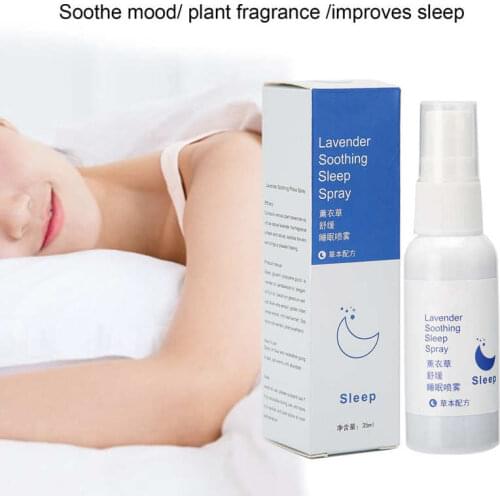 35ml Lavander Soothing Sleep Spray Insomnia Relief Sleep Aid Pillow Mist Spray for Sleepless Nighttime