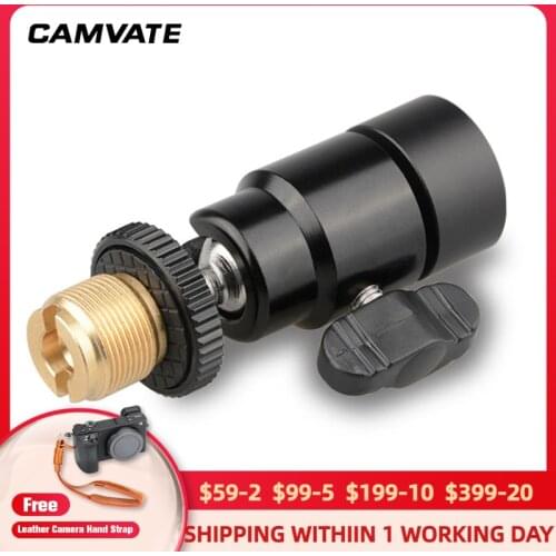 Ball Head Mount Photo Studio Kit 5/8"-27 Male to Female Thread For Mikrofon Adapter Mic Microphone Shock Mount C1314