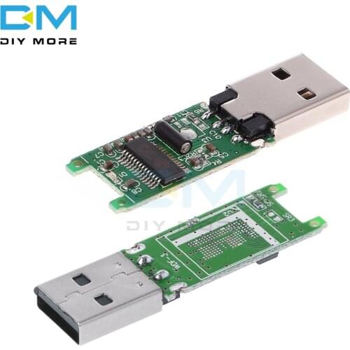 USB 2.0 eMMC eMCP Adapter 162 186 PCB Main Board Module Without Flash Memory eMMC Adapter With Shell Box Case