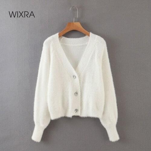 Женские вязаные кардиганы Wixra China At AliExpress