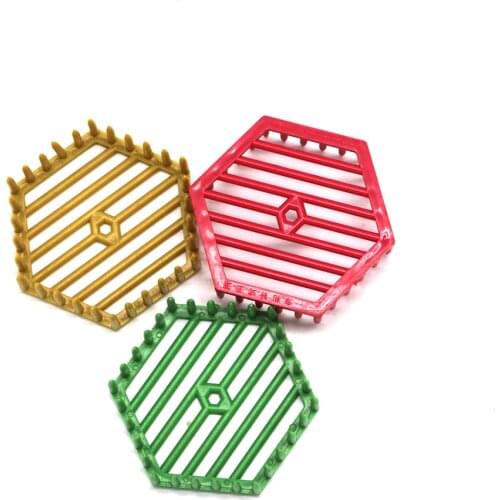 10PCS Beekeeping Bee Tool Rearing Queen Cage Plastic Multicolor Hexagonal Needle Type Cages Bees Tools Equipment Supplies