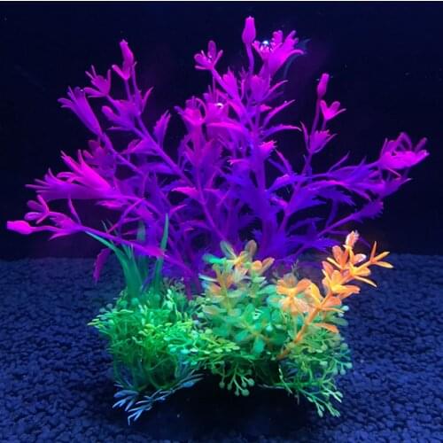 14Cm Simulation Artificial Plants Aquarium Decor Water Weeds Ornament Plant Fish Tank Aquarium Grass Decoration