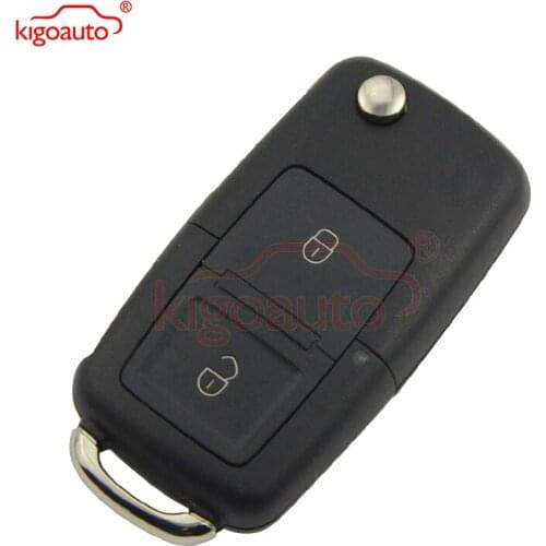 1J0 959 753 AG for VW Volkswagen Passat Golf Bora Beetle Seat 2003 remote key 2 button 434Mhz ID48 chip kigoauto