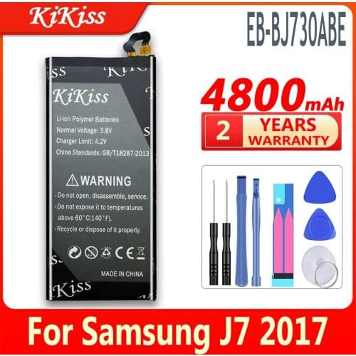 4800mAh Battery For Samsung GALAXY J7 Pro 2017 SM-J730F SM-J730FM J730F J730G J730DS J730FM J730GM J730K Phone EB-BJ730ABE +Tool