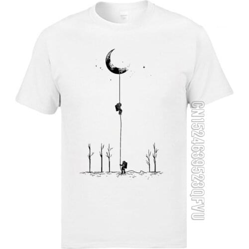 Climber Moon Occupy Mars Astronaut Tshirt CCCP Spaceman Cotton Comfortable Tops & Tees Coupons Crewneck Man Tee Shirts