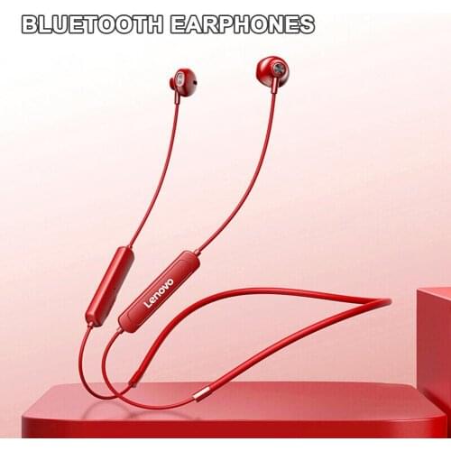 Lenovo SH1 Wireless Earphone Bluetooth 5.0 Headset IPX5 Waterproof Magnetic Neckband Earbuds Sport Headphones With Mic