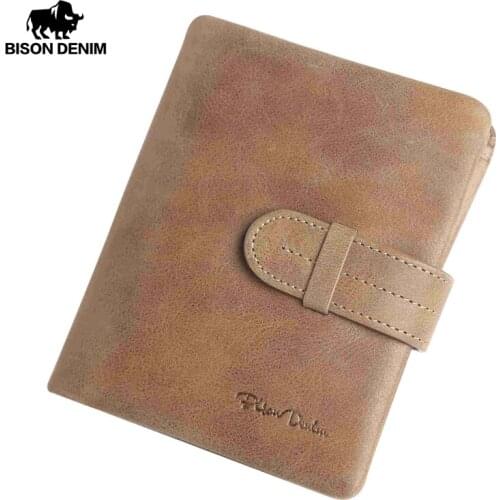Мужские портмоне BISON DENIM China At AliExpress