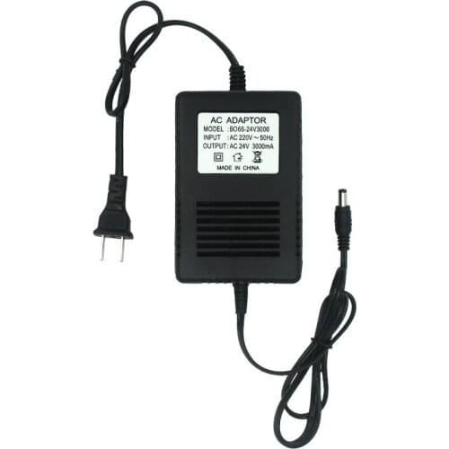 Monitoring camera ball machine power supply 24v3a, AC power transformer 220V to AC24V power adapter
