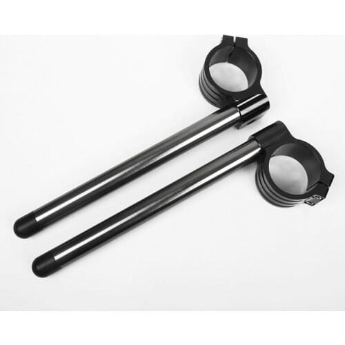 CNC 45mm Riser Clip-Ons handlebars Lift handle bar Fork Tube One Pair Black/Gold/Silver/Red Motorcycle Handbar Clip Ons Clipon