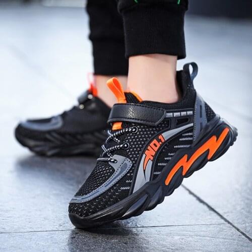 2021 New Spring Autumn Children Running Shoes Boys Girls Sneaker Mesh Run Breathable Fashion Casual Kids Shoes Customize
