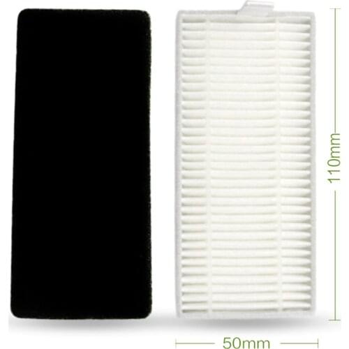 Vacuum Cleaner Hepa Filter Mop Cloth for NEATSVOR X500 Robot Vacuum Cleaner Parts Filters Mop Cloths
