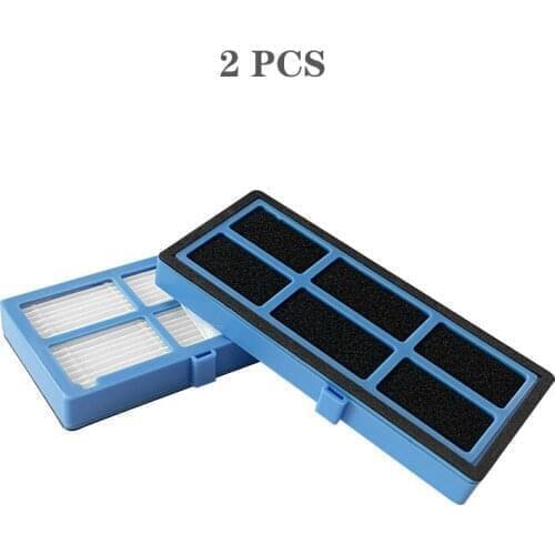 2 PCS HEPA Filter For Coredy R3500 R3500S R550 R650 R700 R750 Not Removable Vacuum Cleaner Accessories Replacement