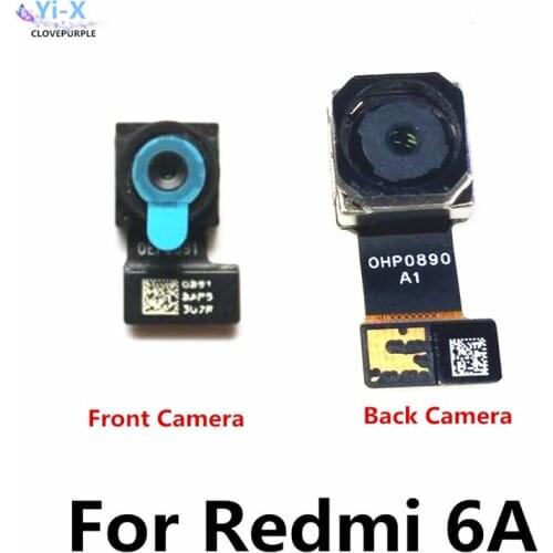 Back Front Camera Flex Cable For Xiaomi Redmi 6A Main Rear Big Small Camera For Mi Redmi 6A