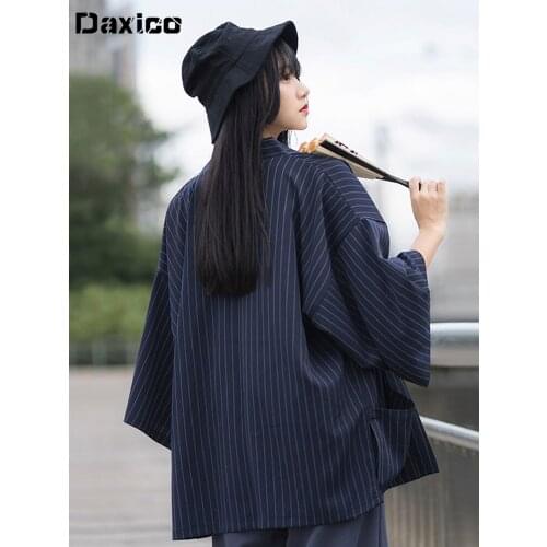 High Quality Woman Man Japanese Traditional Kimono Shirt Haori Yukata Female Japanese Kimono Cardigan Cosplay Kawaii Streetwear