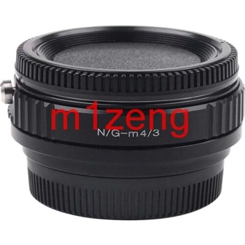 AI(G)-m43 Focal Reducer Speed Booster adapter for nikon G AI D F Lens to panasonic m4/3 GF6 gh5 gh4 EM5 EM1 em10 E-PL5 camera