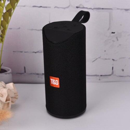 Tg113 10w Outdoor Portable Column Wireless Bluetooth Speaker Usb Tf Fm Radio Music Stereo Subwoofer For Pc Mp#g3
