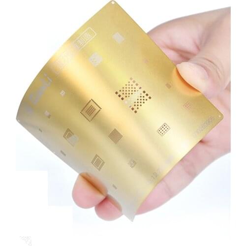 Qianli 3D IC Chip BGA Reballing Stencil Kit Tin Plant Net Solder Heating Template for IP XS 8 7 6S 6 5S 5
