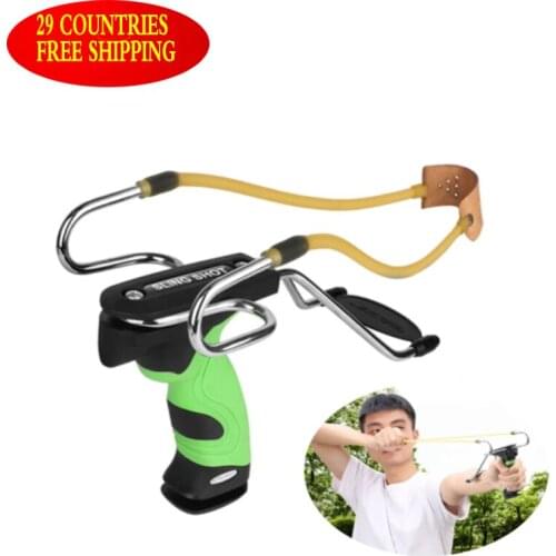 Hunting slingshot outdoor hunting catapult with 3070 rubber band Diablo slingshot