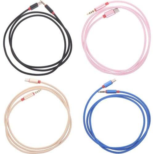 Type-c To 3.5mm Jack Male Audio Aux Cable Male To USB-C Stereo Adapter Connector