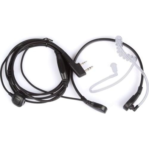 Baofeng uv-5r accessories Throat Microphone Earpiece For PTT Baofeng UV-5R UV-5RE UV-82 UV-B6 Universal Walkie Talkie Headphones