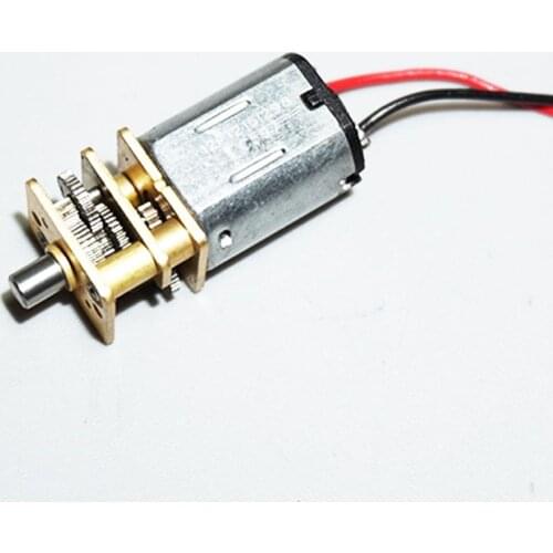 Micro Mini N20 Gear Motor DC 3V 3.7V 5V Electric Slow Speed Reducer High Torque Precision for Robot Smart Car Electronic Lock