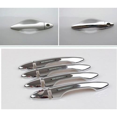 New Chrome Car Door Handle Cover Trim For Hyundai IX35 Tucson 2009- 2011 2012 2013 2014