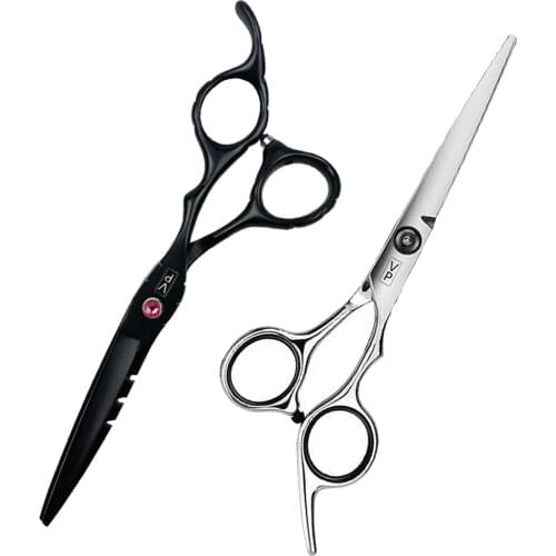 JP 6'' Hair Scissors Professional Hairdressing Scissors Barber Scissors Set Thinning Scissors 440C Haircut Shears Styling Tools