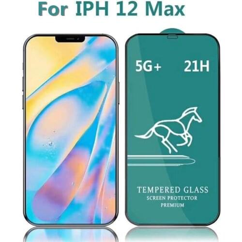 For iphone 12 Tempered glass fielm 21 HD screen protector For iphone 12 pro max mini 11 pro max X XS MAX XR 8 7 6 PLUS