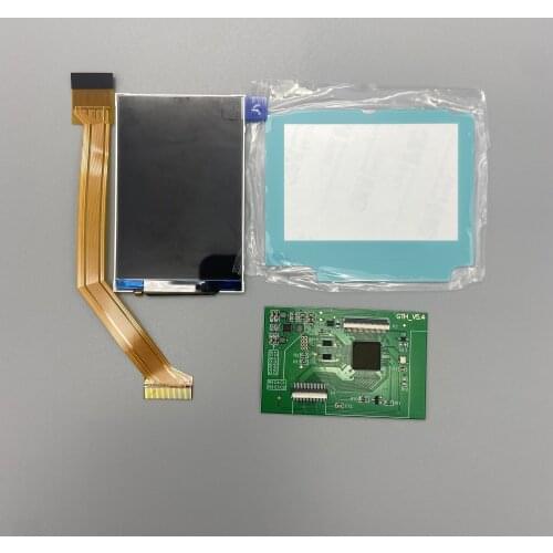 IPS LCD Screen For GBA SP Highlight Brightness LCD For GameBoy Advance SP Low Power Screen