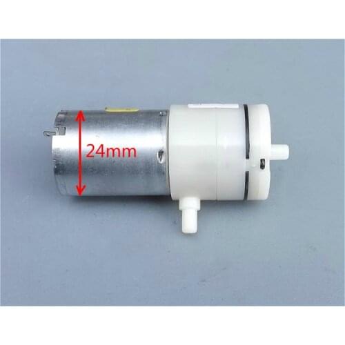 100PCS/LOT DC 5V 6V 370 Micro Air Pump Electric Pumps Mini Vacuum Pump Pumping Booster For Medical Treatment Instrument(6.8)