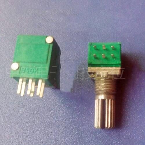 5pcs 097 Rachis plastic package duplex Adjustable potentiometer volume adjustment resistance 1k 2K 5K 10K 20K 50K 100k 2.54MM RP