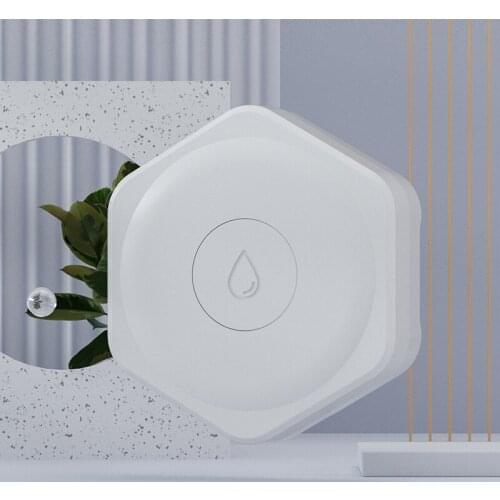 Tuya Smart Water Leakage Detector Sensor SIG-mesh Bluetooth Water Leak Sensor Alarm Lightweight APP Monitor Smart Home Modules