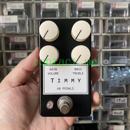 Hot sell！ 68pedals Timmy Overdrive Stompbox Paul Cochrane Timmy Reissue, Guitar effects, performance accessories