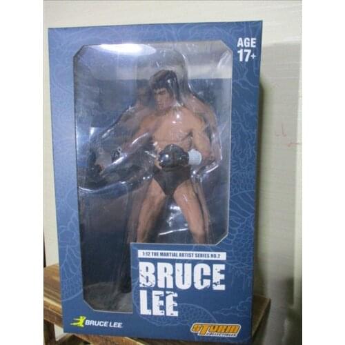 Hot Sale China Kung Fu Master Statue Bruce Lee Storm Collectibles 1/12 Scale Series NO.2 Figure Model Toys Martial Artist
