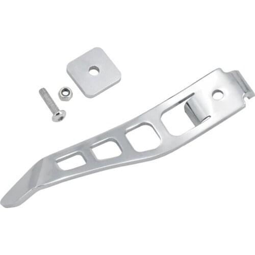 Motorcycle Stand Extension Kit Chrome Aluminum Kickstands For Harley Dyna 1993-2017