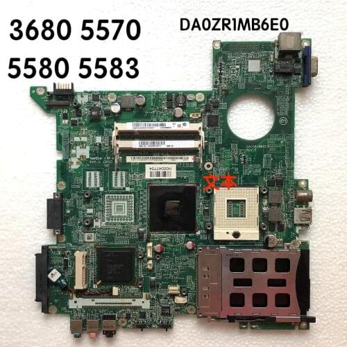 For ACER 3680 5570 5580 5583 Laptop motherboard DA0ZR1MB6E0 Mainboard 100%tested fully work