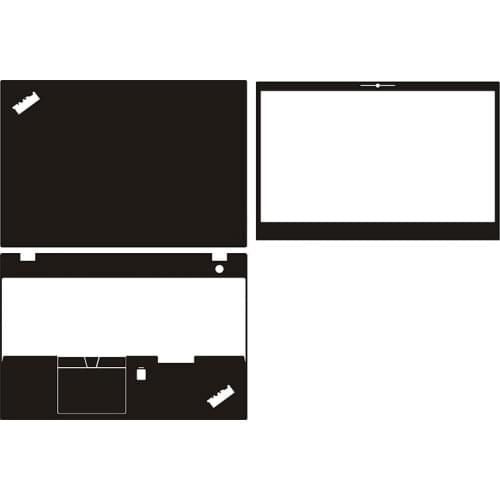 Laptop Sticker Skin Decal Carbon fiber Leather Cover Protector for Lenovo Thinkpad P51S 15.6"