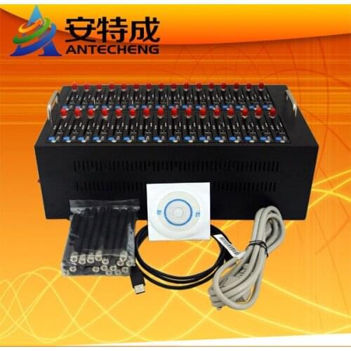 Wholesale price bulk sms voice advertising machine 32 port modem pool