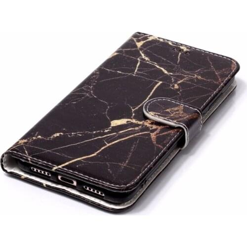 20pcs/lot Marble 2 card PU leather protective cover case for samsung galaxy Note 8 9 housing hot selling cover case