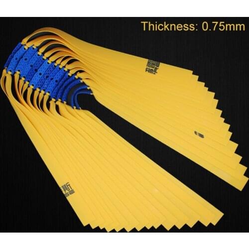 3pc New Slingshots Rubber Band Catapult Natural Latex Flat Elastic Resilient Tube for Tactical Slingshot Shooting Toys For Boys