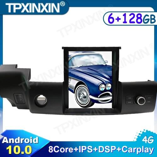6GB+128GB For Land Rover Range Rover Car Audio Multimedia Player GPS Navigation Android 10.0 Touch Screen Stereo Unit Stereo