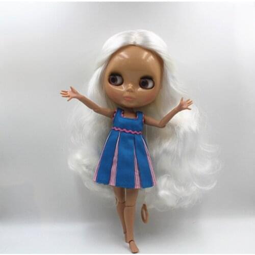 Free Shipping Top discount 4 COLORS BIG EYES DIY Nude Blyth Doll item NO. 409J Doll limited gift special price cheap offer toy