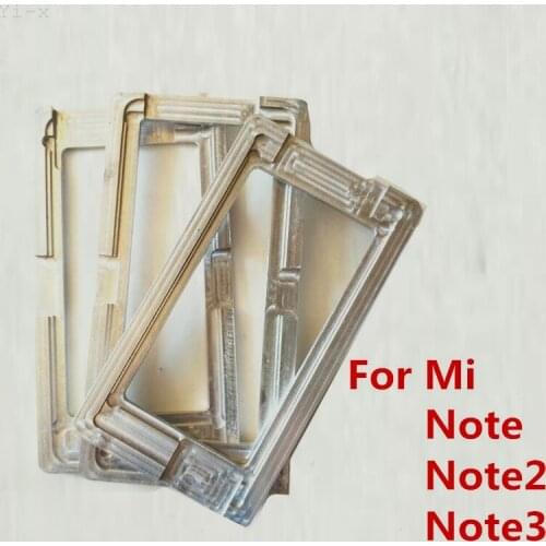 Mold Holder LCD Outer Glass Lens Display Screen Glue Aluminum Metal Mould For Xiaomi mi Note 2 3 Note2 Note3