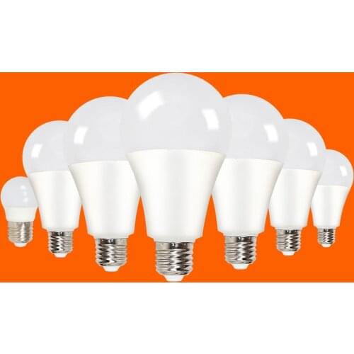 E27 LED Bulb Lamps 3W 5W 7W 9W 12W 15W 18W LED Light Bulb AC 160-265V Spotlight Cold/Base White Energy saving High Light